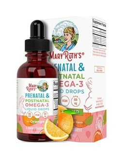 Mary Ruth's Prenatal & Postnatal Omega-3 Liquid Drops (2oz)