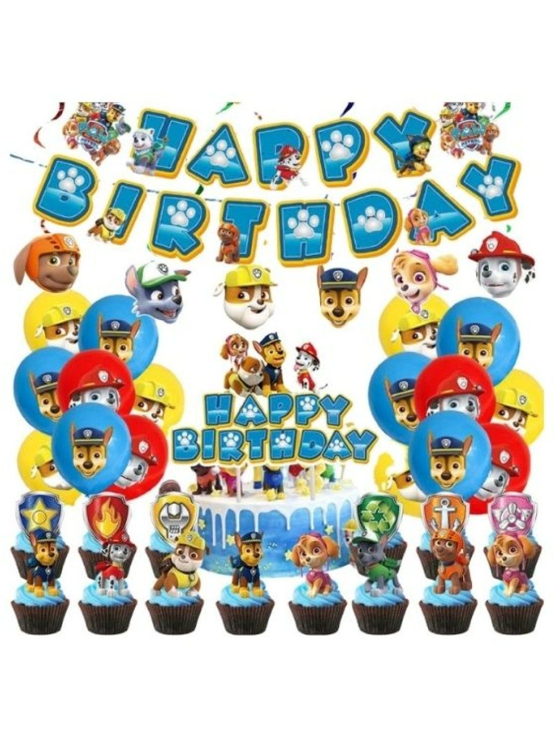 Party-Doh Paw Patrol Decoration Kit