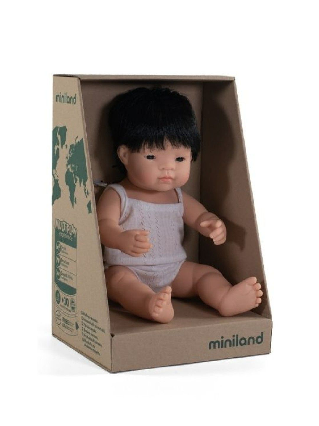 Miniland Dolls Baby Doll Asian Boy (38 cm)