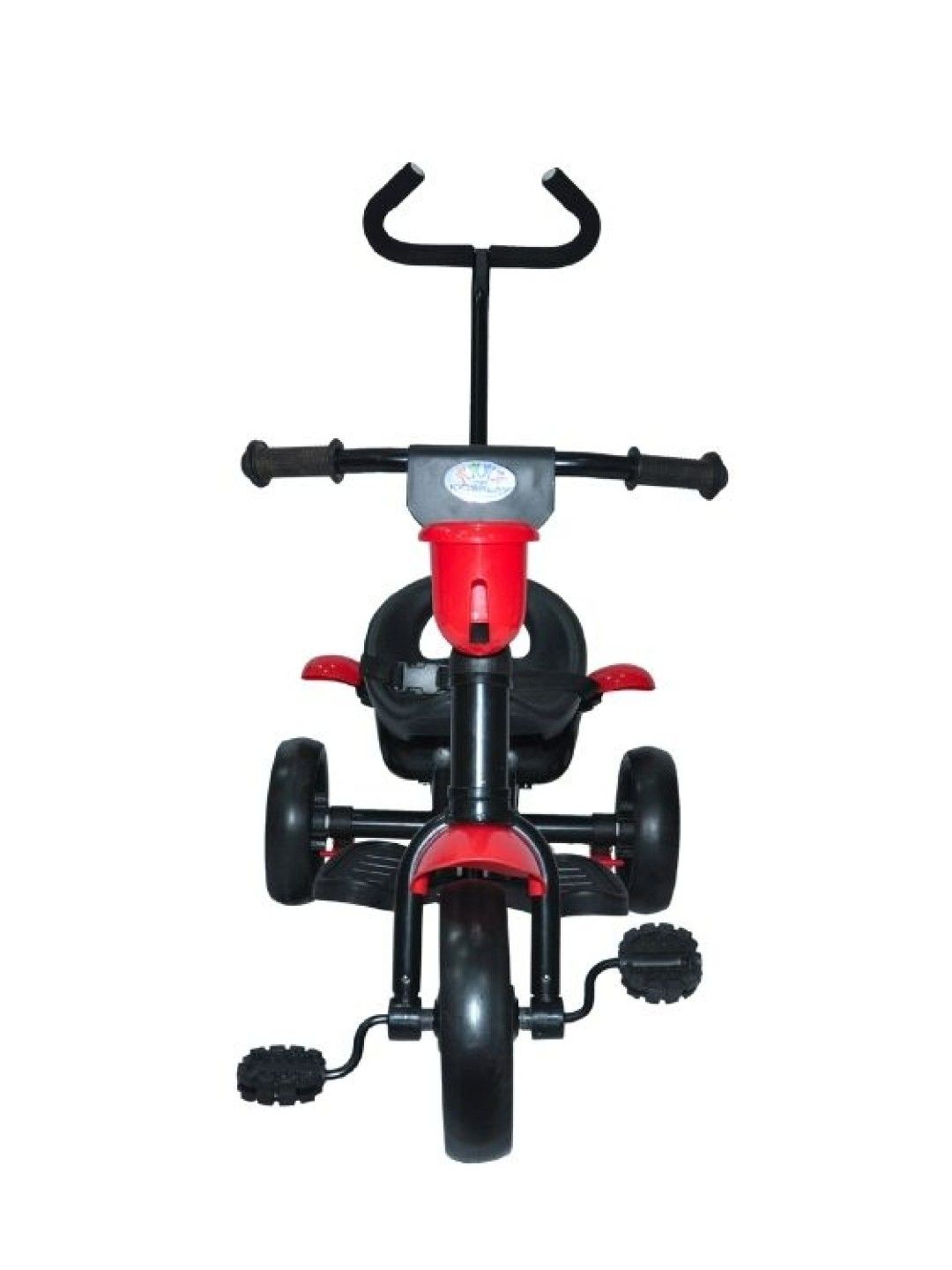 Kidsplay Kid's Bike with Handle (Red- Image 1)