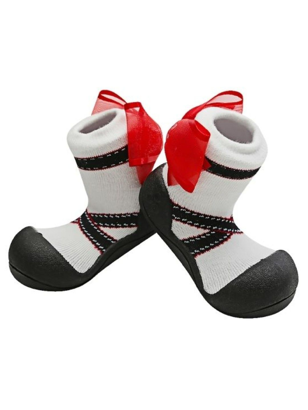 Attipas Ballet Baby Shoes (Black- Image 1)