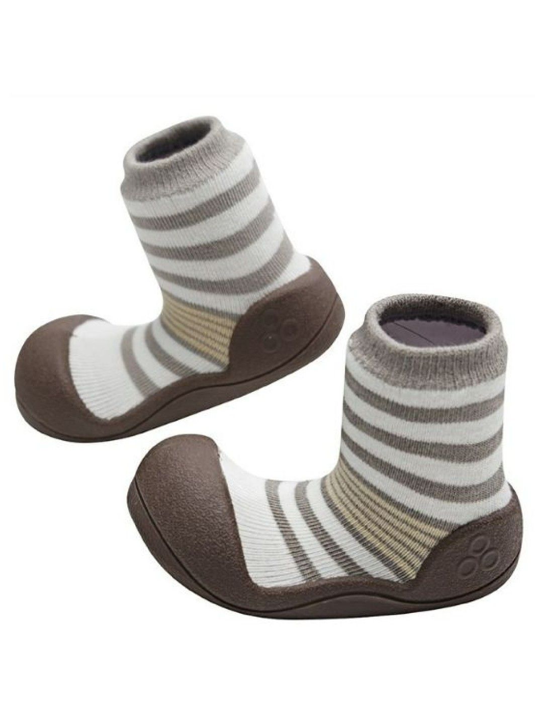 Attipas Natural Herb Baby Shoes (Two Tone Black- Image 3)