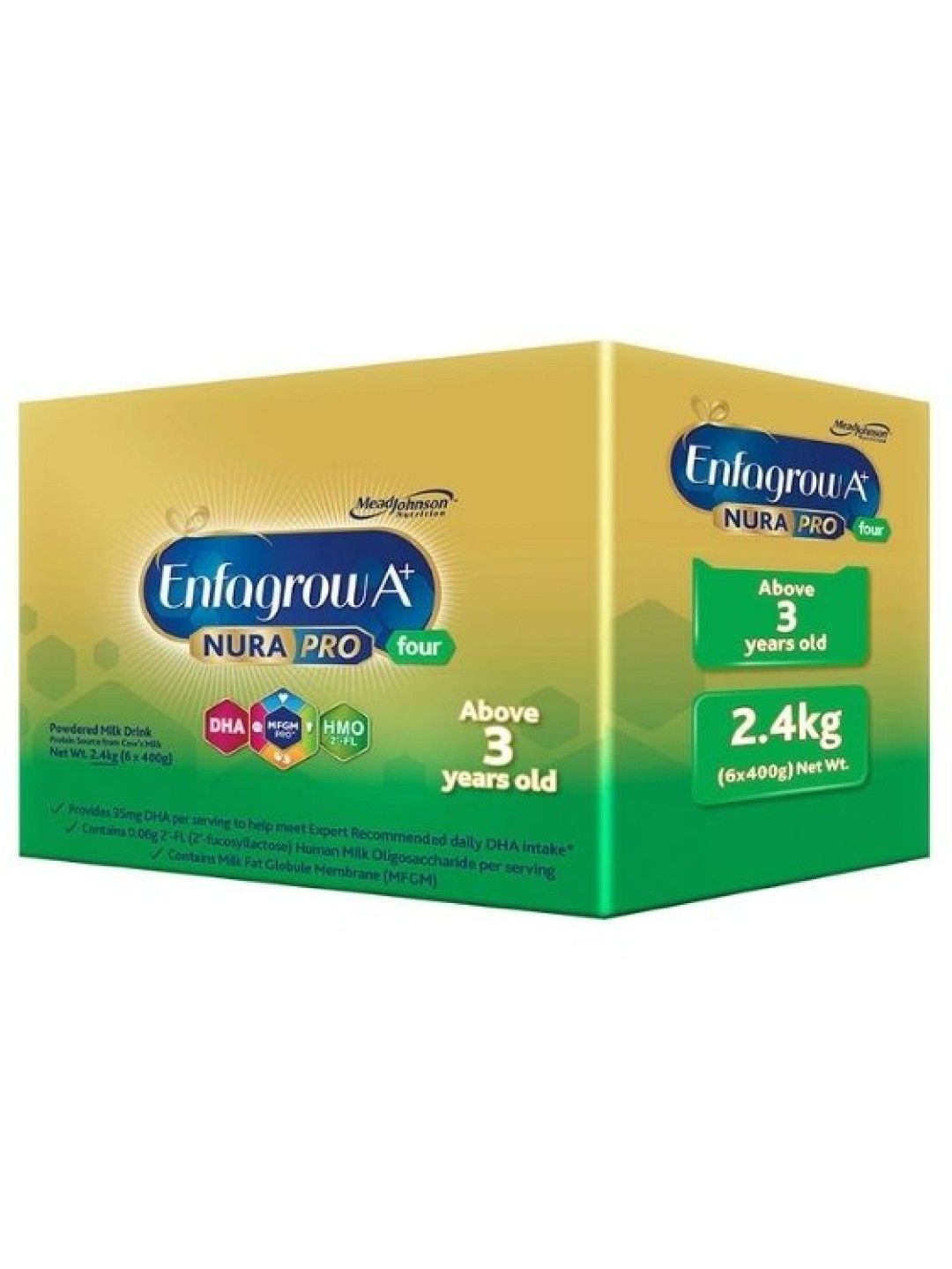 Enfagrow A+ Four Nurapro Enfagrow A+ Four NuraPro 2.4kg (One Month Pack) [Expiry: Nov 2024]