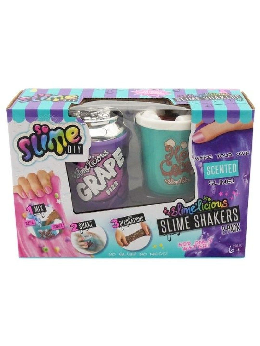 Canal Toys So Slime DIY Scented Slimelicious 2 Pack Assortment (Random)