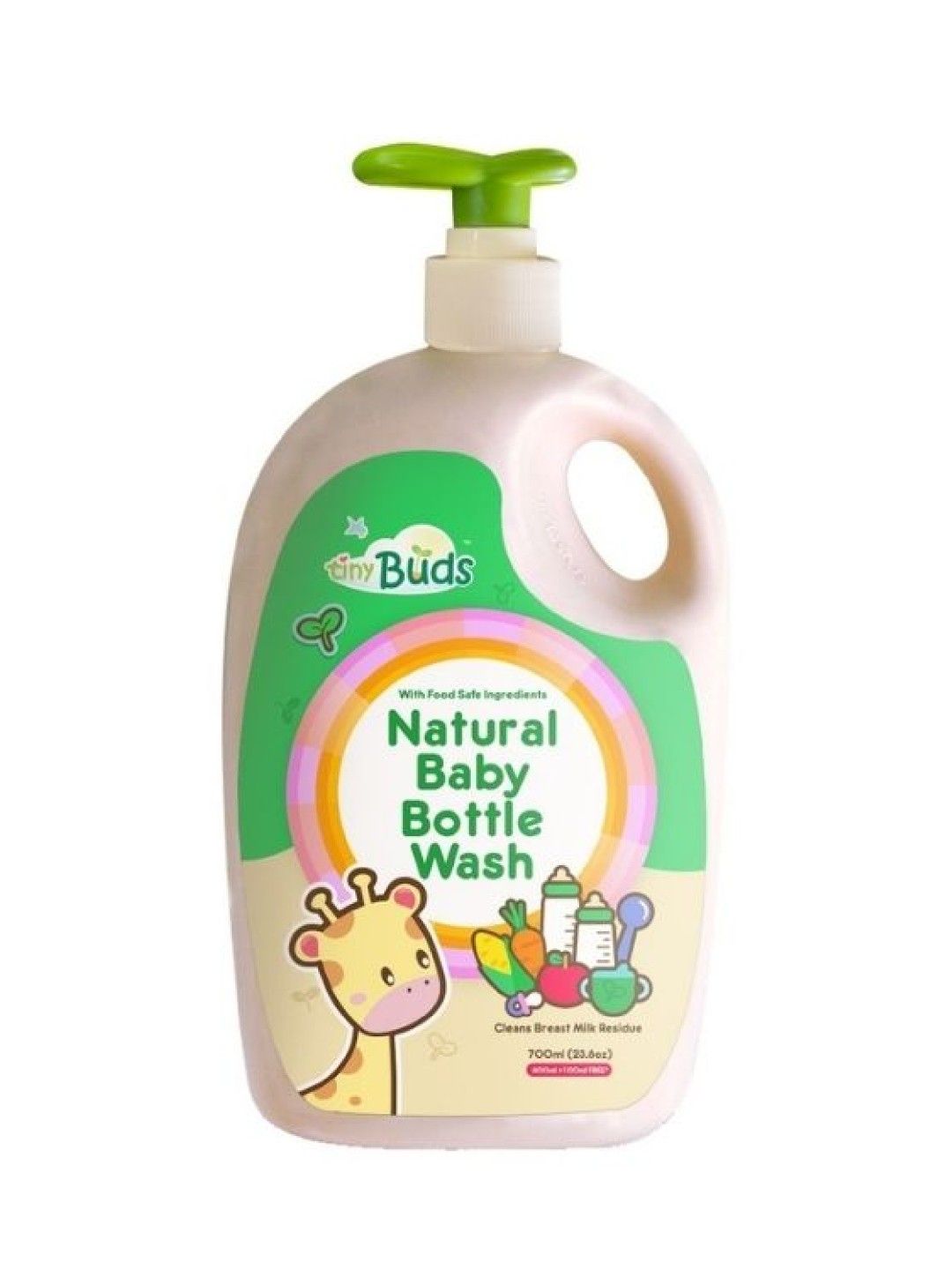 Tiny Buds Natural Baby Bottle Wash (700ml)