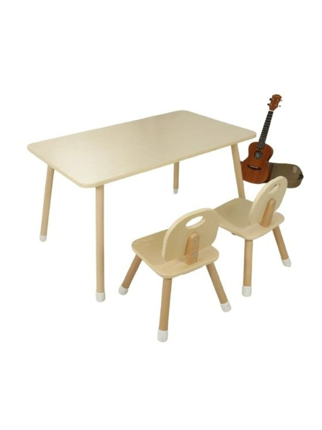 Kiddiestationph Kate Study Table and Chair Set (Natural- Image 2)