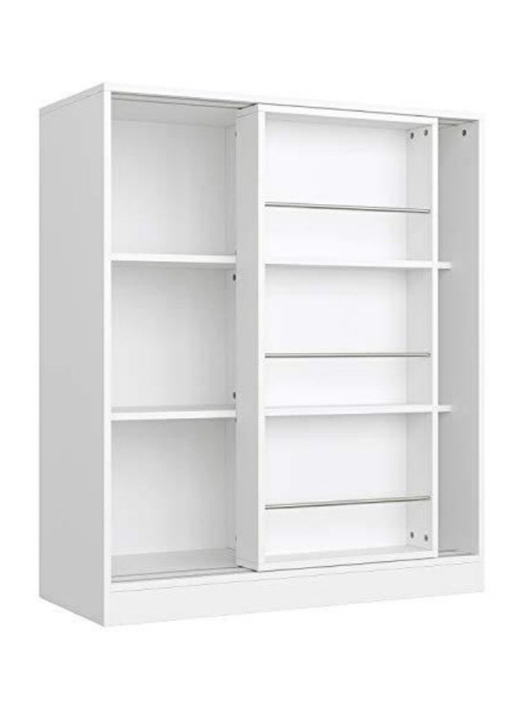 Kiddiestationph Zoe Sliding Bookshelf (White- Image 1)