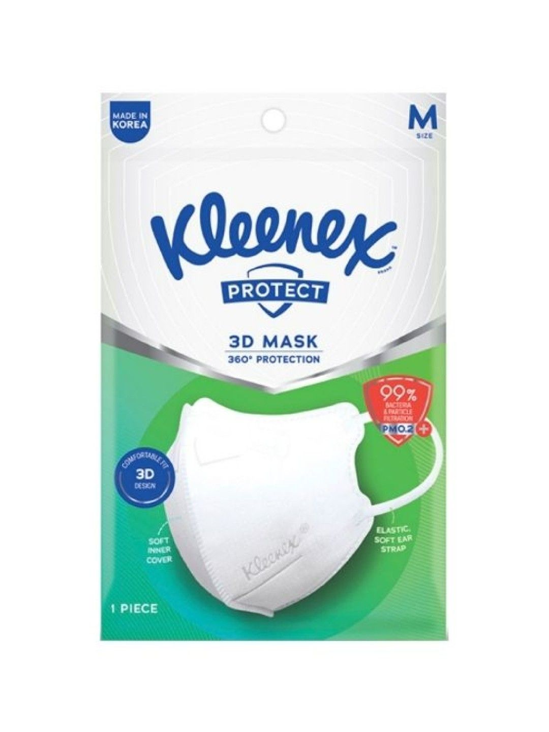 Kleenex Protect 3D Face Mask KF94 Medium (1 mask) (No Color- Image 1)