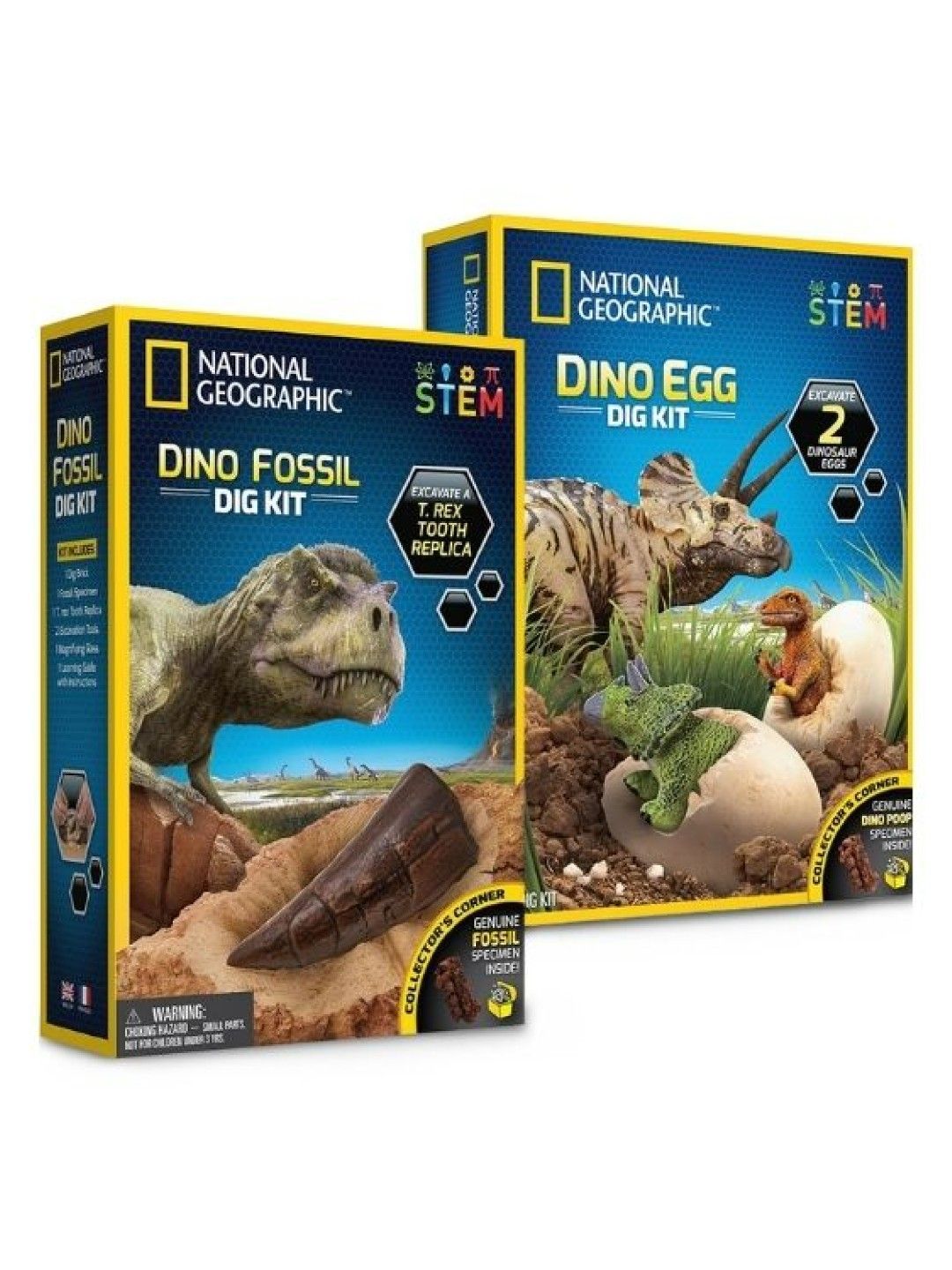 National Geographic DEGGDIG + NGDDINO2 Dino Bundle