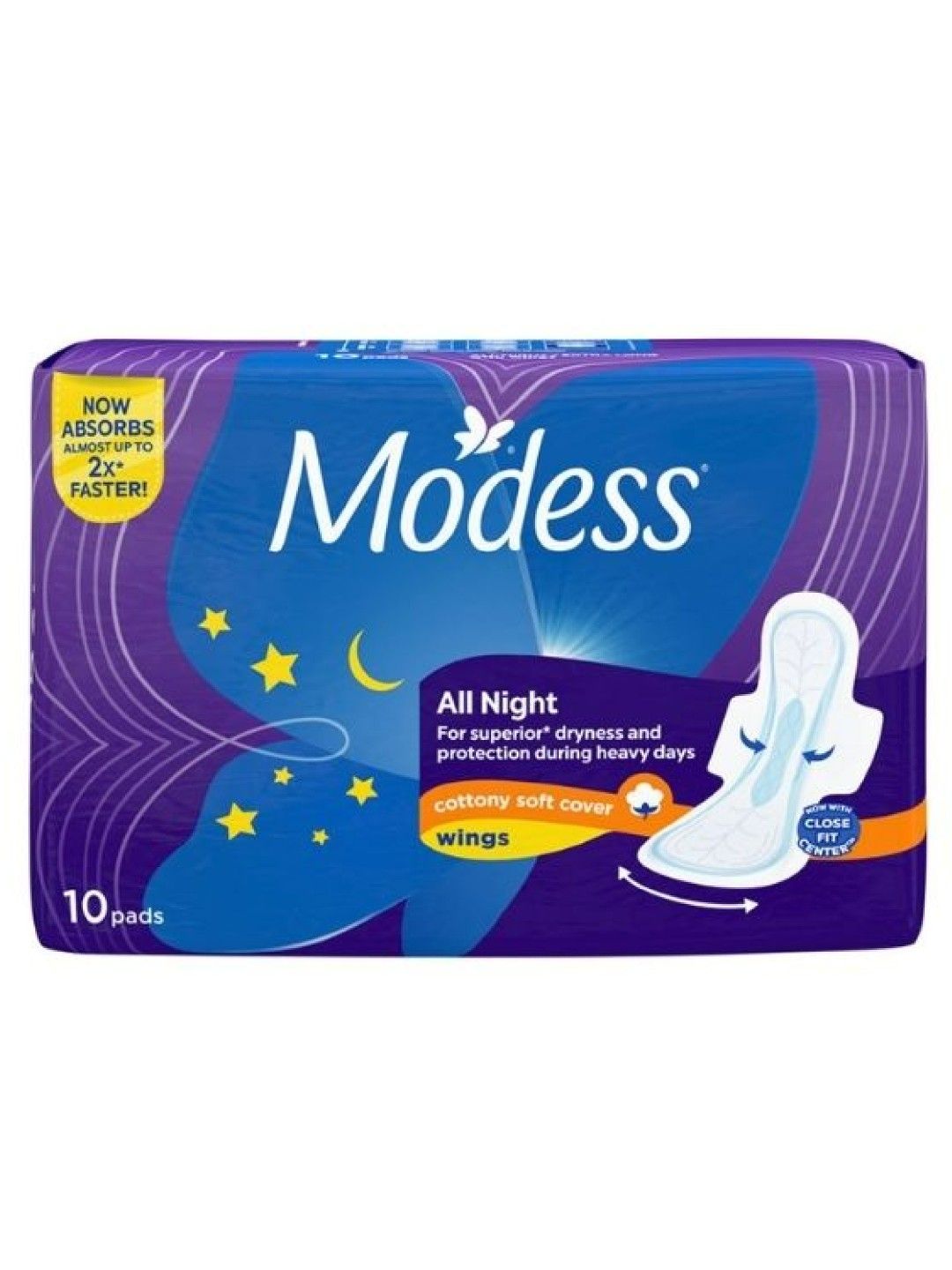 Modess All Night Sanitary Napkins (10s)