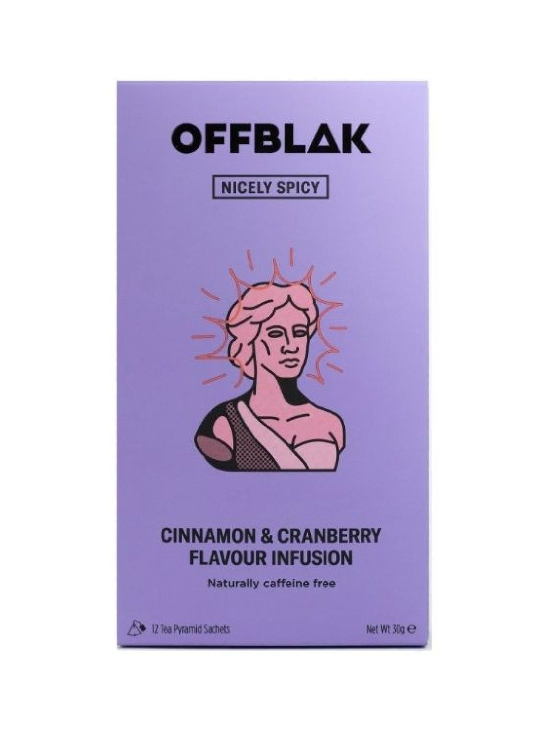 Offblak Nicely Spicy - Cranberry & Cinnamon Rooibos Tea (12 teabags) (No Color- Image 1)