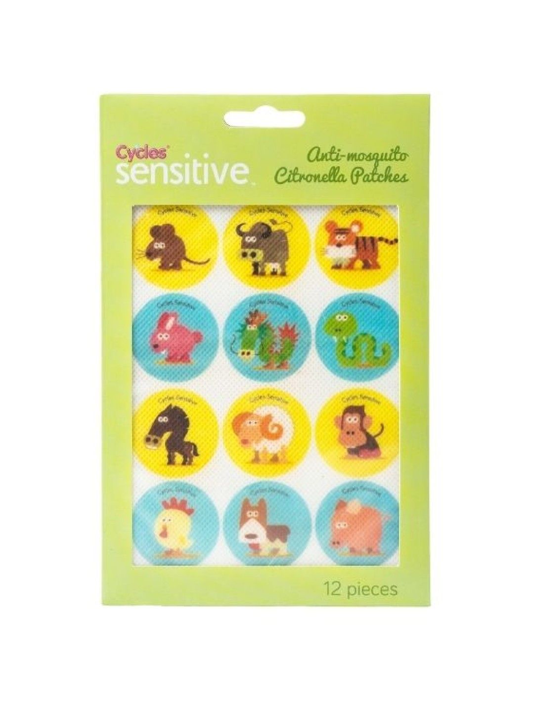 Cycles Sensitive Sensitive Anti Mosquito Patches 12s