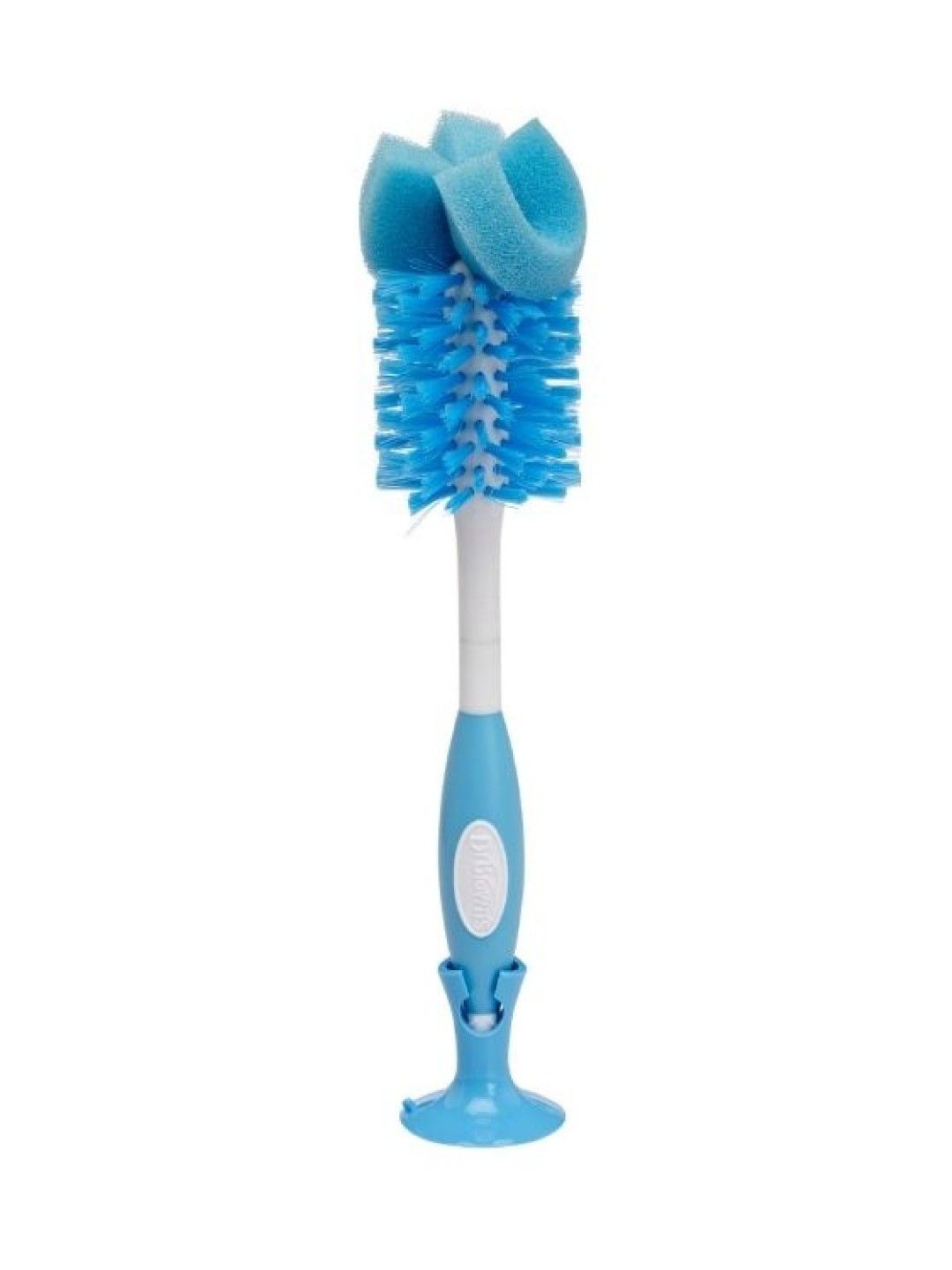 Dr. Brown's Bottle Brush Deluxe With Sponge (Blue- Image 1)