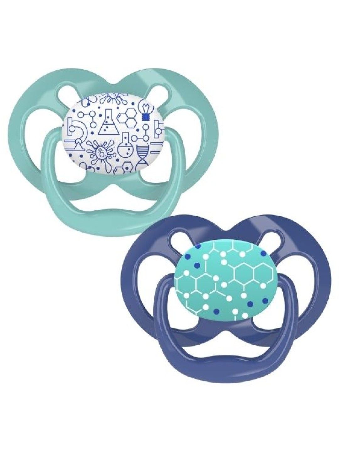 Dr. Brown's Pacifier Advantage Stage 2 (Bundle of 2) (Blue Chemistry- Image 1)