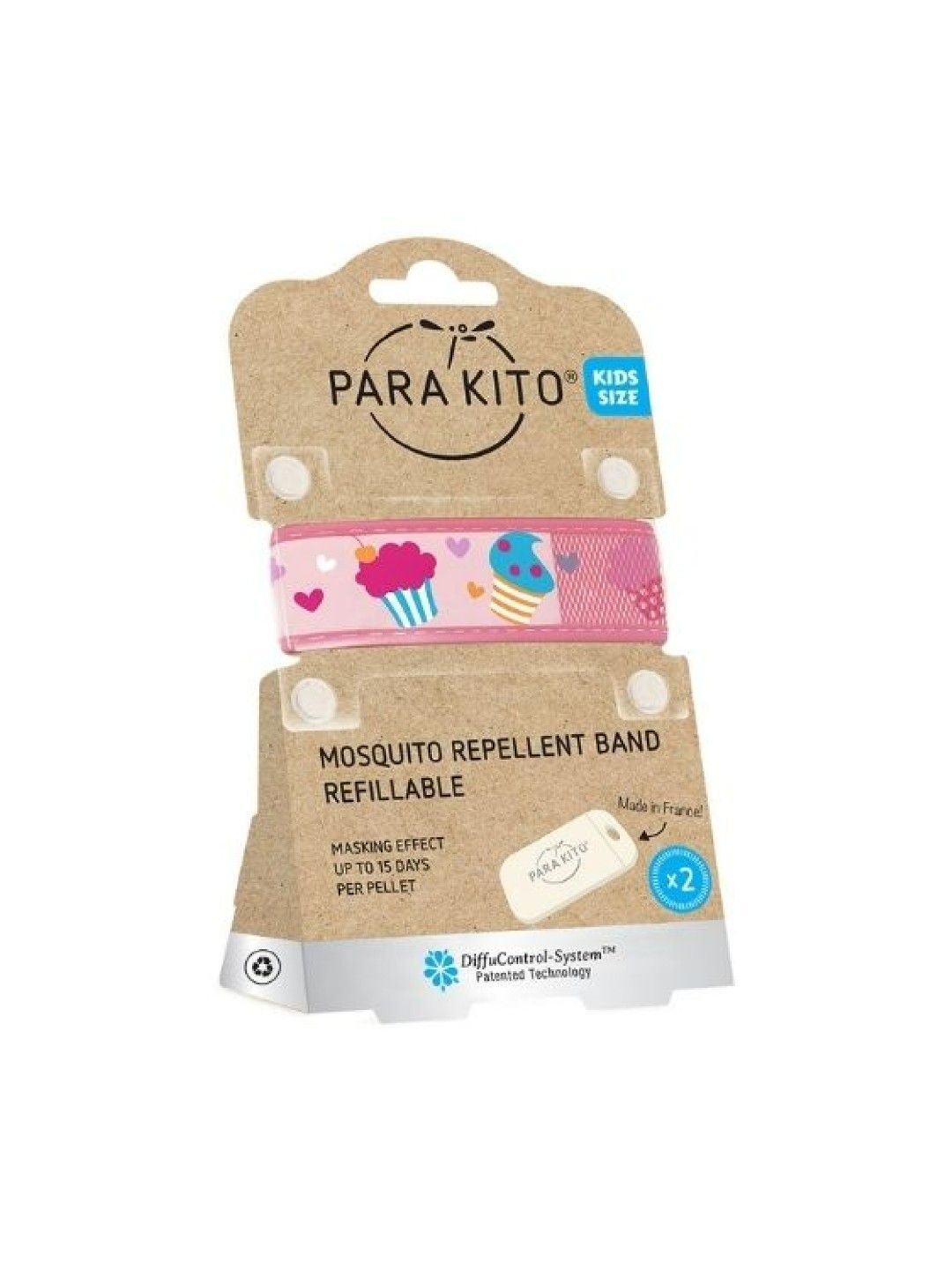 Para'kito Wristband Kids Cupcakes (No Color- Image 2)