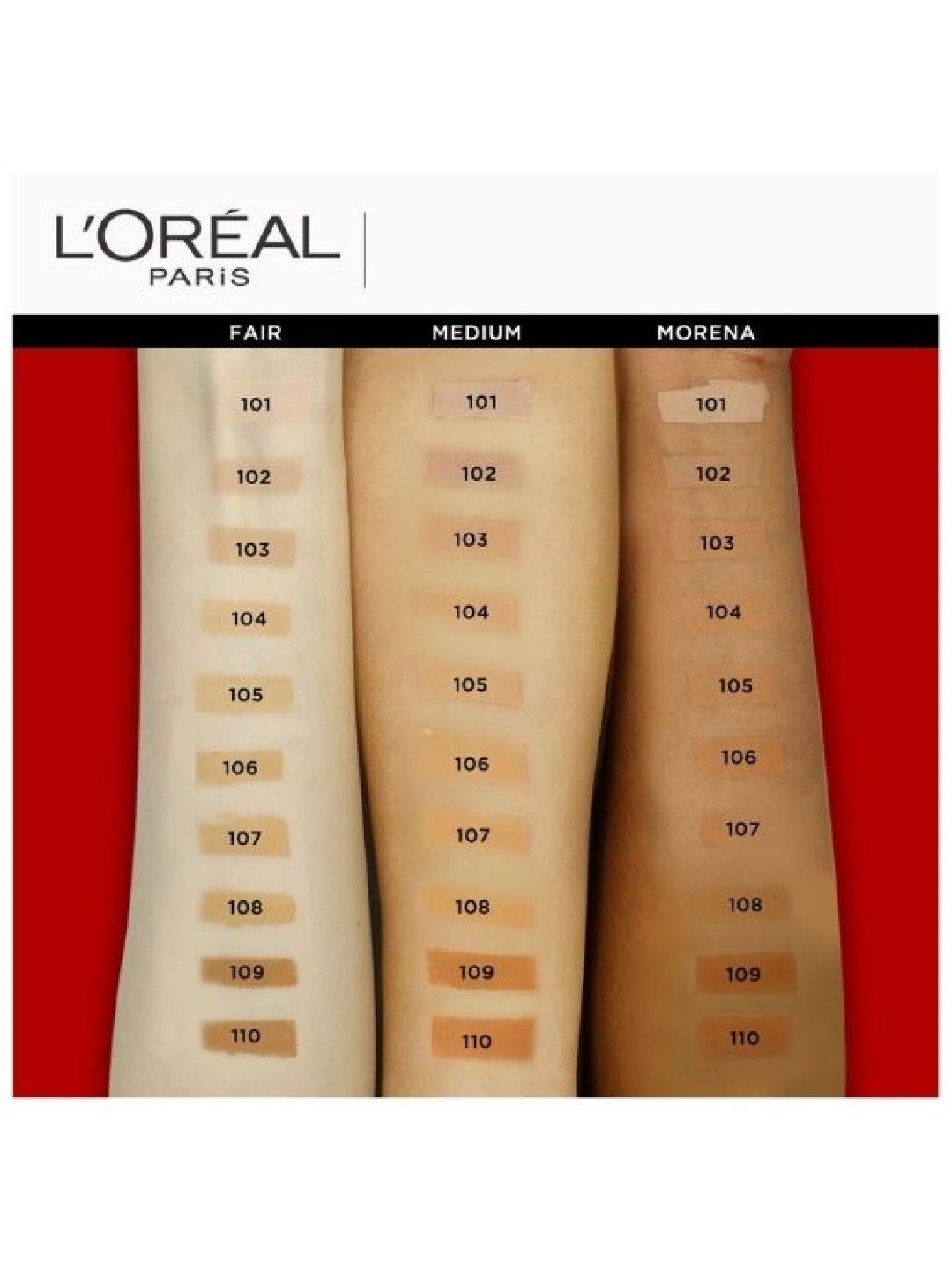 L'Oreal Paris Infallible 24H Matte Cover Liquid Foundation 260 Golden Sun (35ml) (No Color- Image 3)