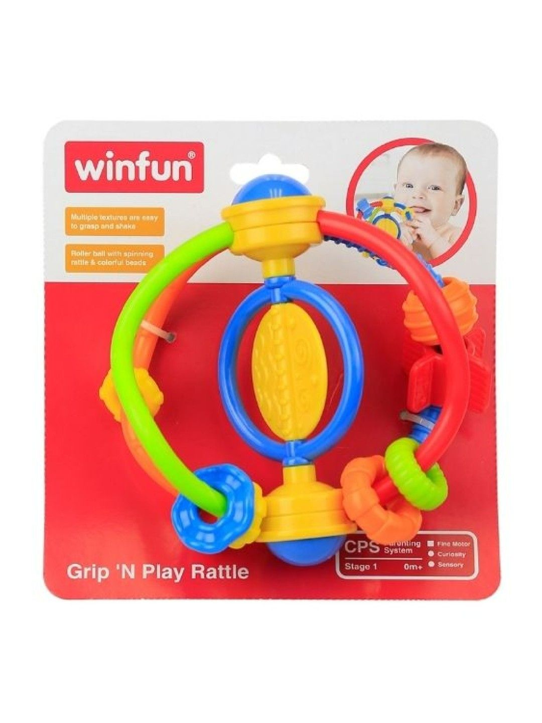 winfun Grip N Play Rattle (No Color- Image 1)