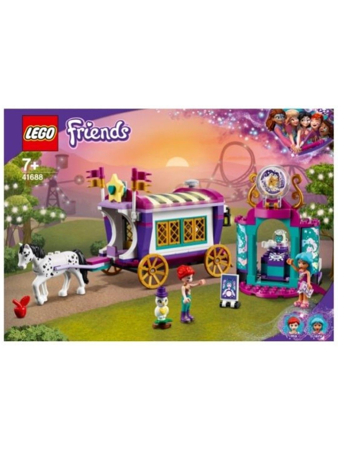 Lego Friends Magical Caravan (No Color- Image 1)