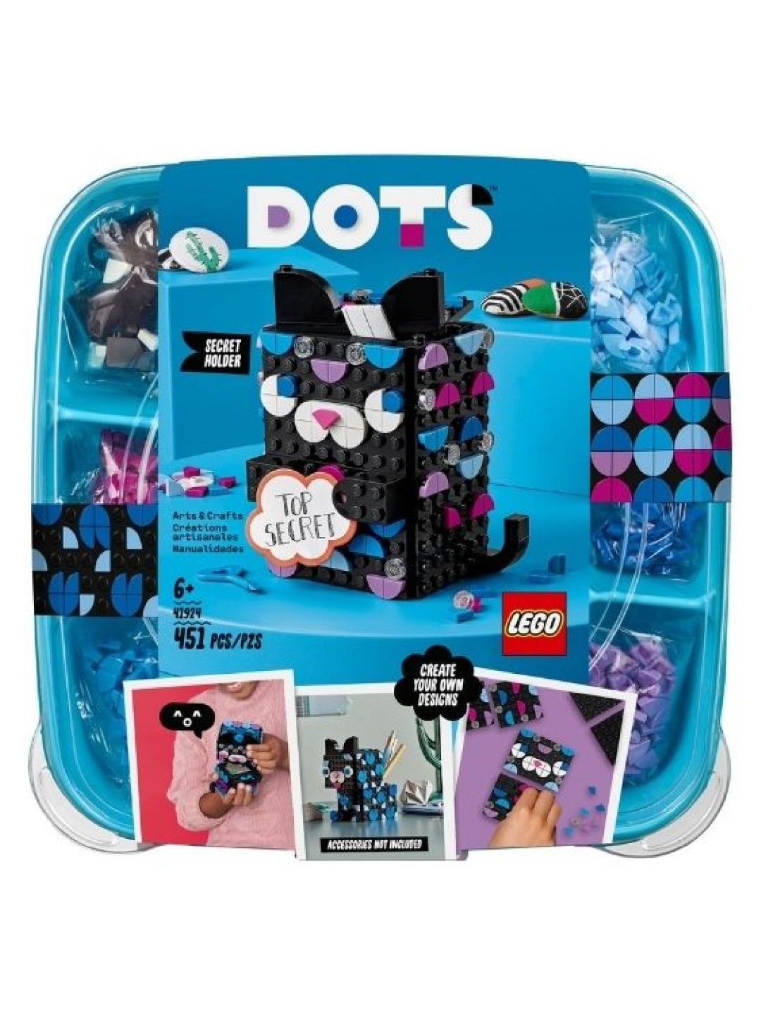 Lego Dots Secret Holder (No Color- Image 1)