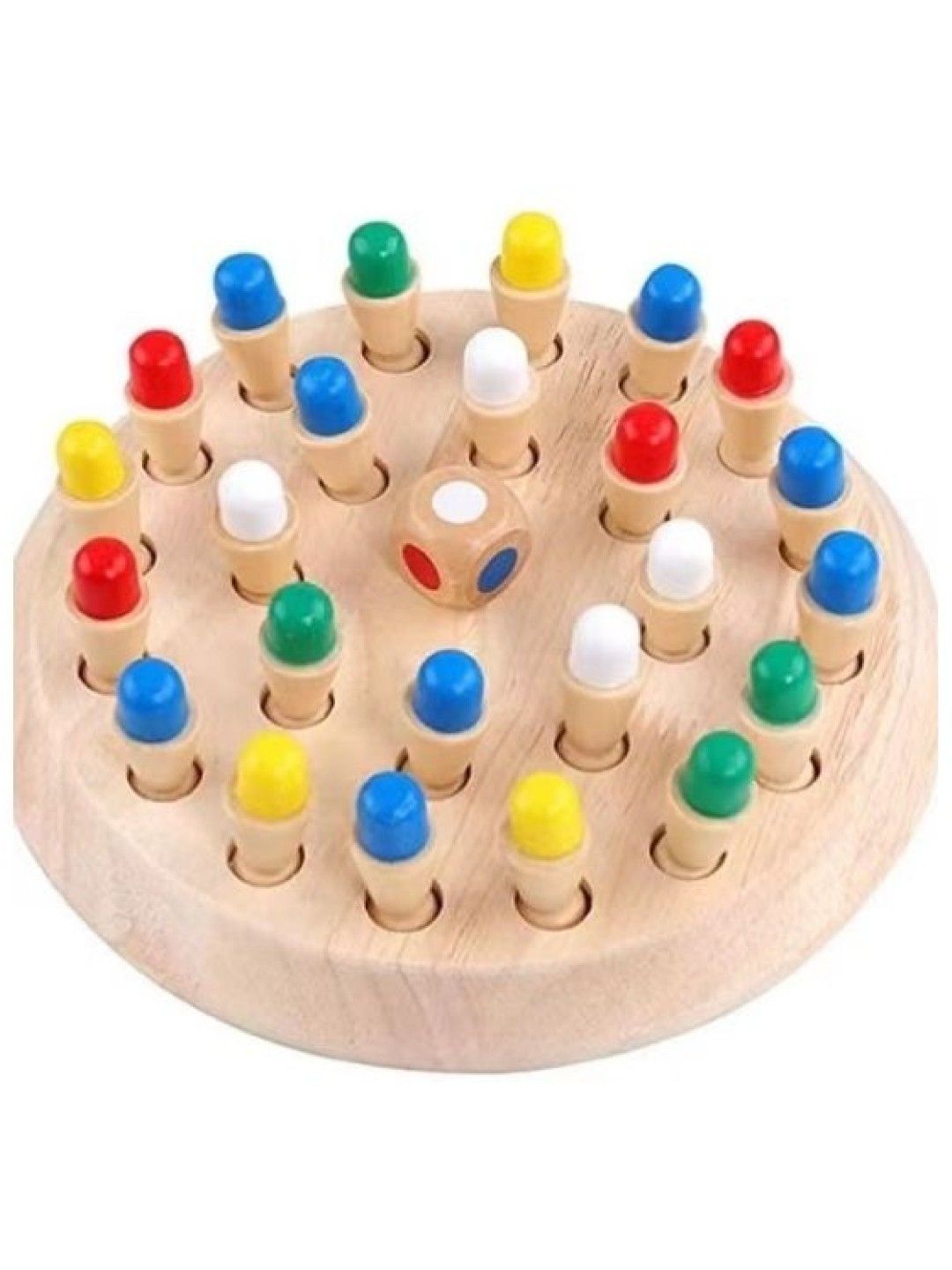 Hungry Hippo PH Wooden Memory Chess (No Color- Image 1)