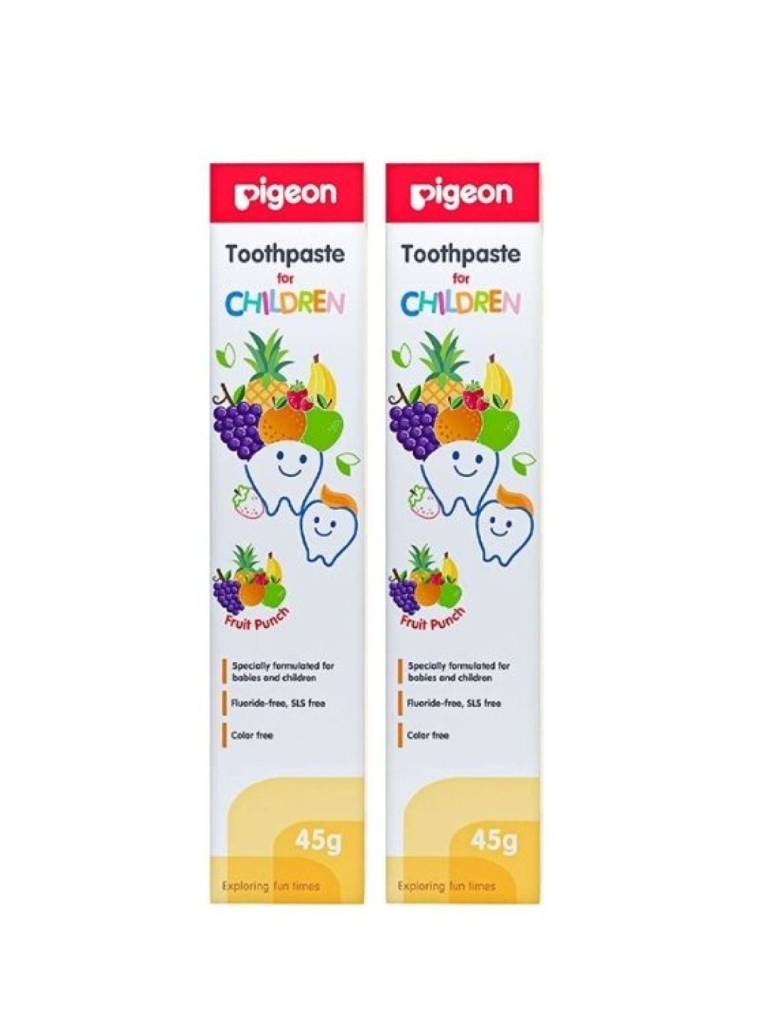 Pigeon Toothpaste Special Bundle Fruit Punch (No Color- Image 1)