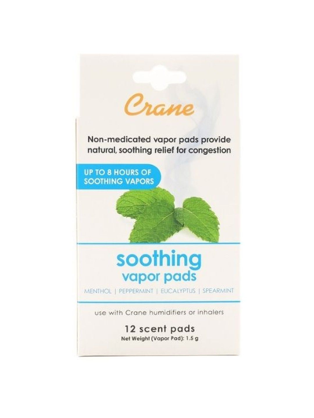 Crane Soothing Universal Vapor Pads (12-Pack)