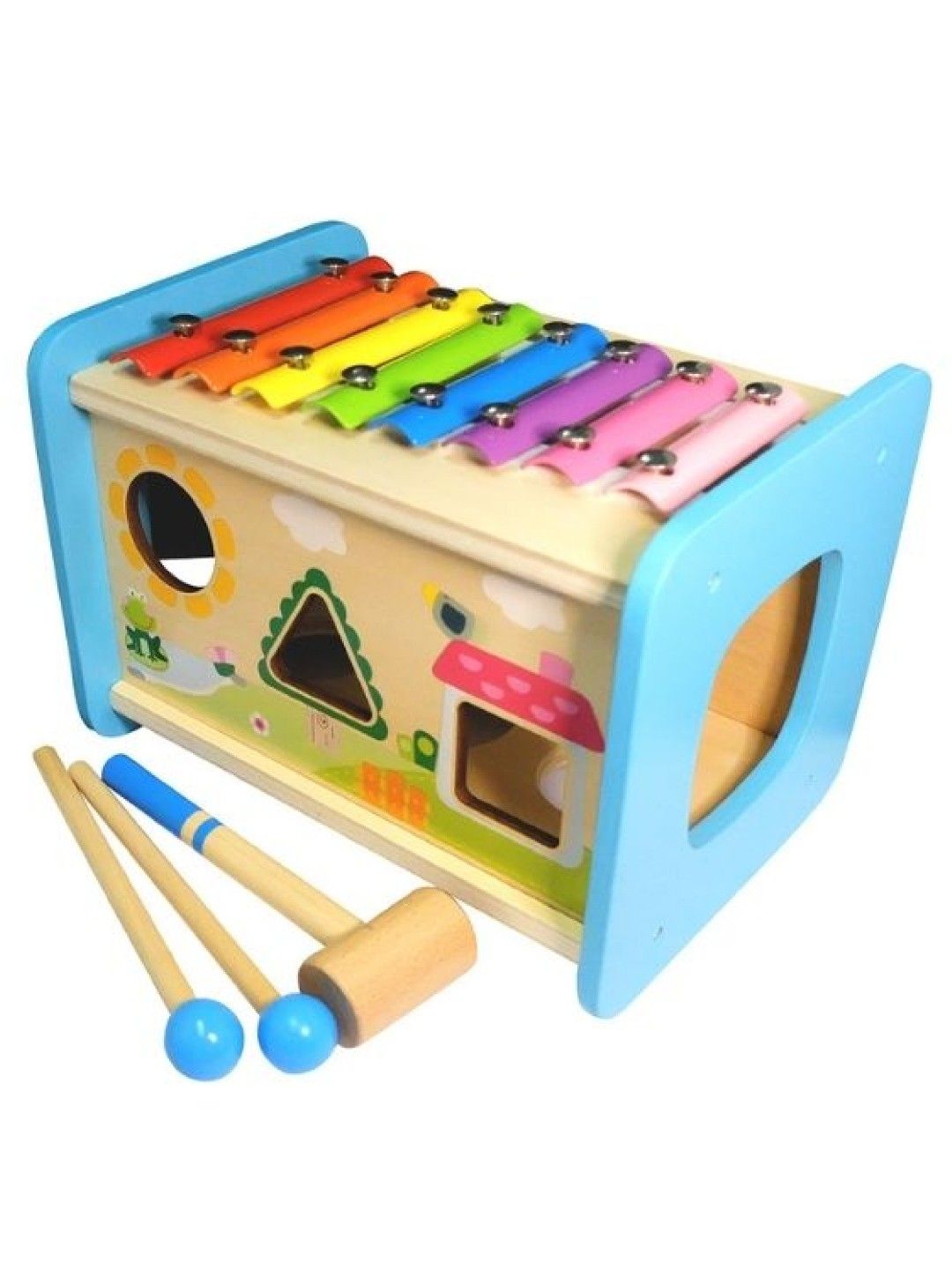 Boby Wooden Musical Activity Box (No Color- Image 1)