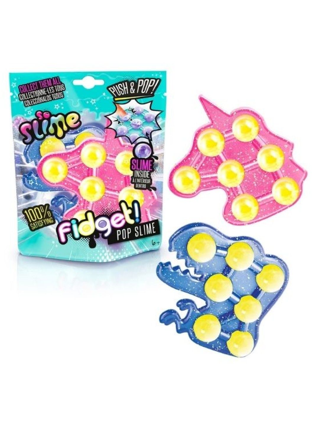 Canal Toys So Slime DIY - Fidget Pop Slime (2-Pack)