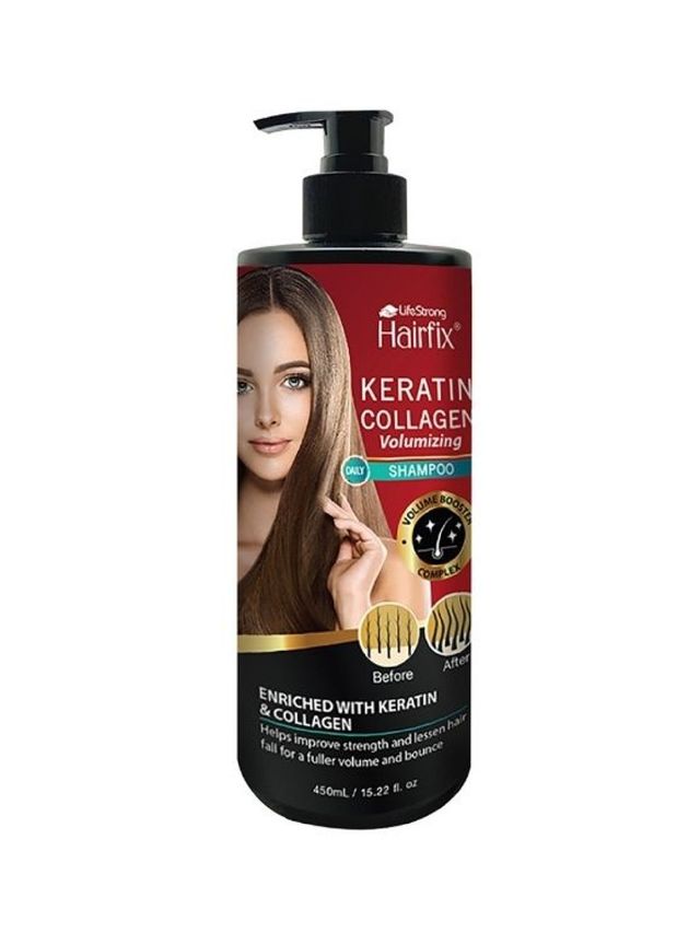 Hairfix Keratin Collagen Shampoo (450ml) edamama