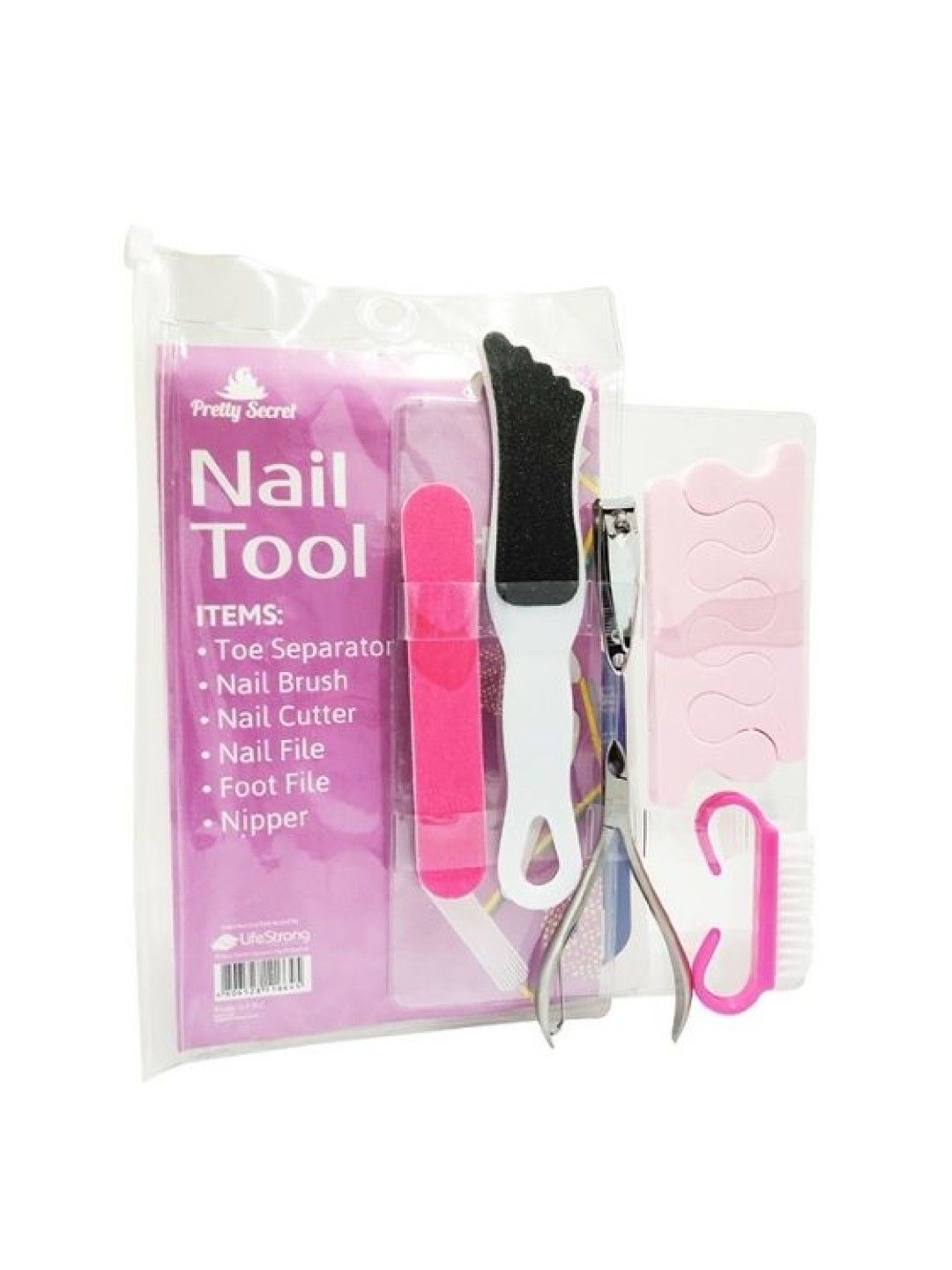 Pretty Secret Nail Tool Kit with Nipper