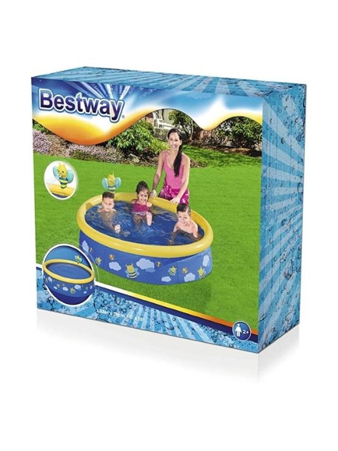 Bestway My First Fast Set Spray Pool (No Color- Image 1)