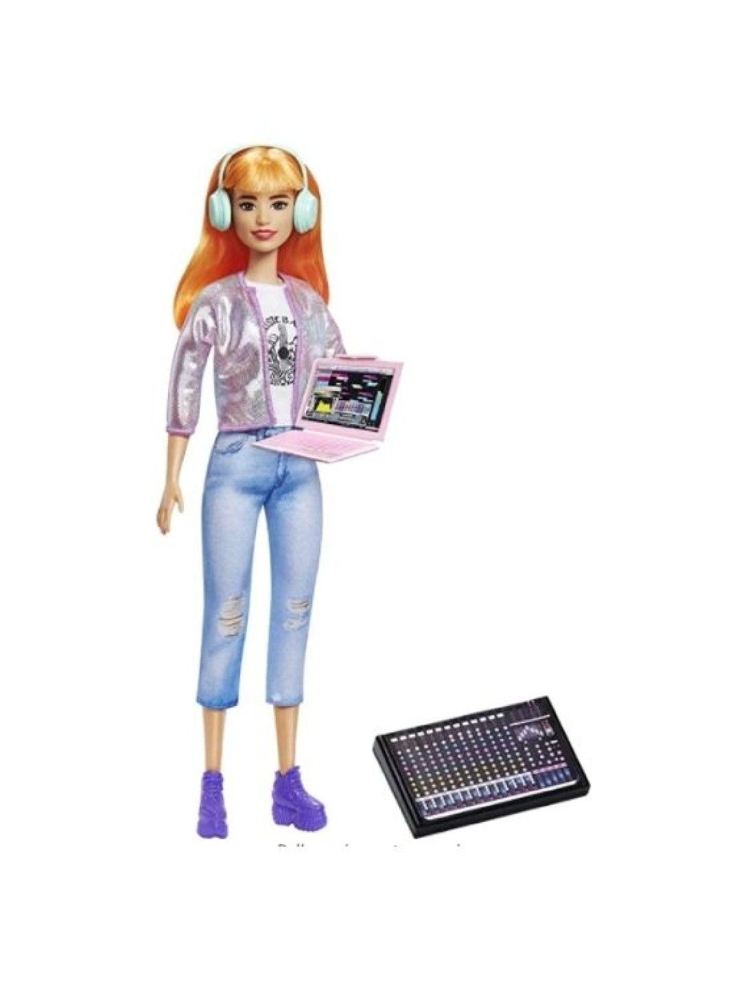 Barbie Career Of The Year 2021 Music Producer - Orange Hair (No Color- Image 1)