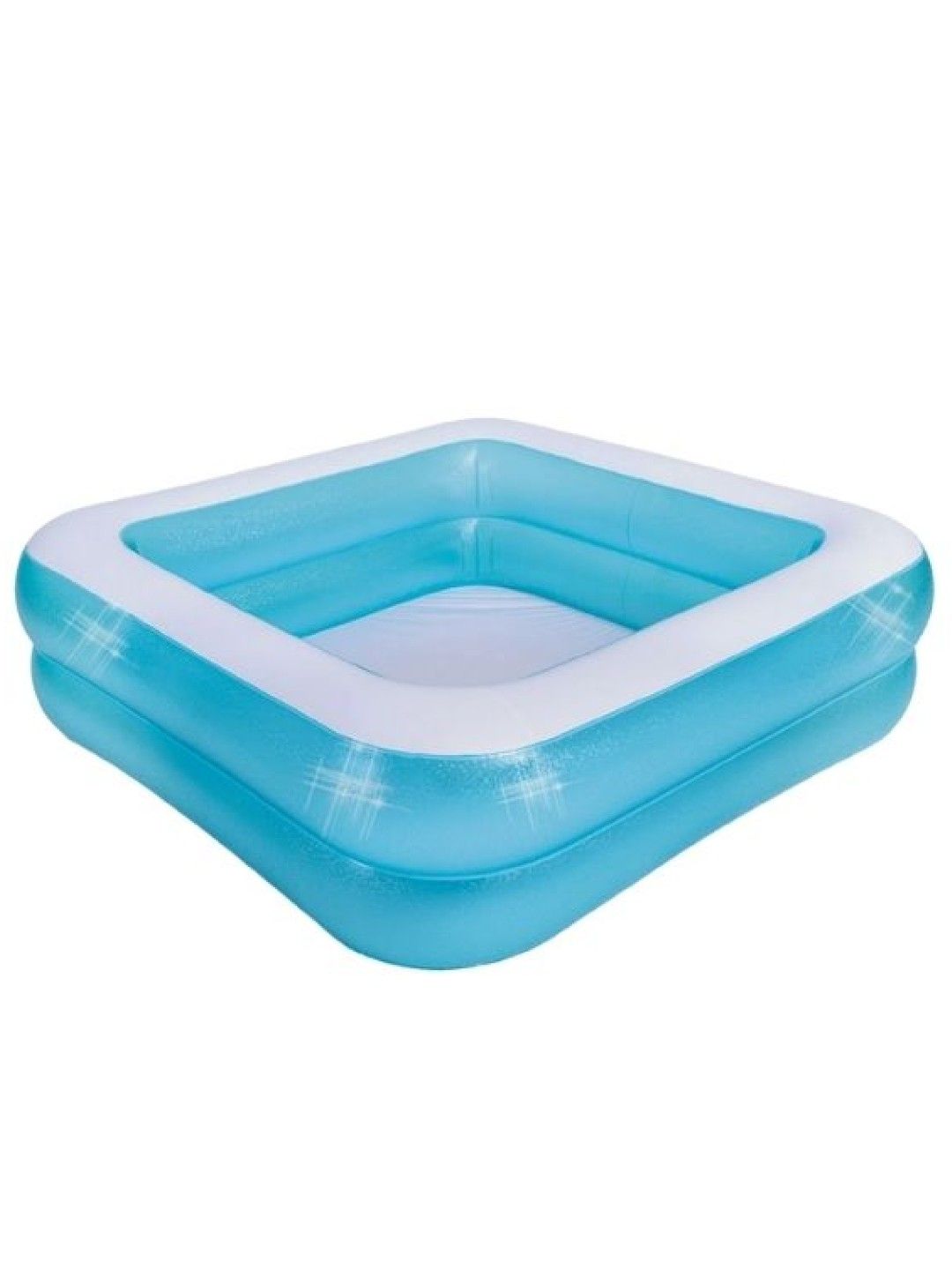 JILONG Mosaic Square 2-Ring Inflatable Swimming Pool