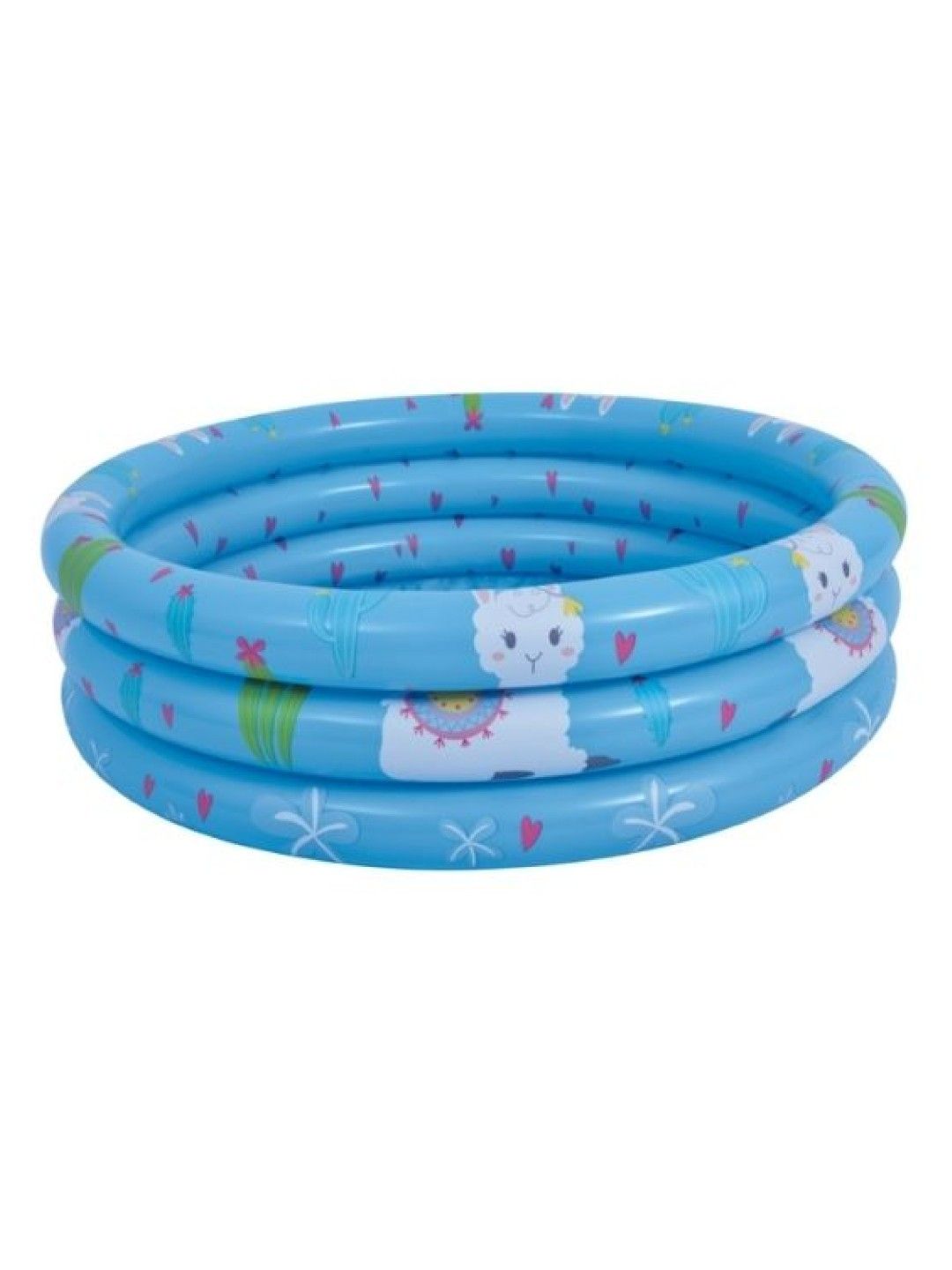 SunClub Inflatable Alpaca 3-Ring Inflatable Swimming Pool (No Color- Image 1)