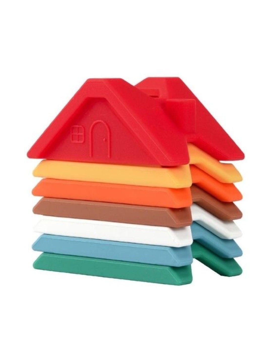 Hungry Hippo PH Roof Stacking Toys (No Color- Image 1)