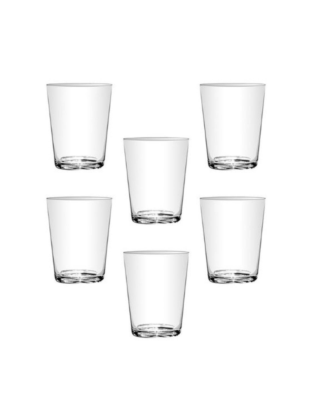 Sunbeams Lifestyle Union Glass Thailand Premium Clear Rock Glass (Set Of 6)