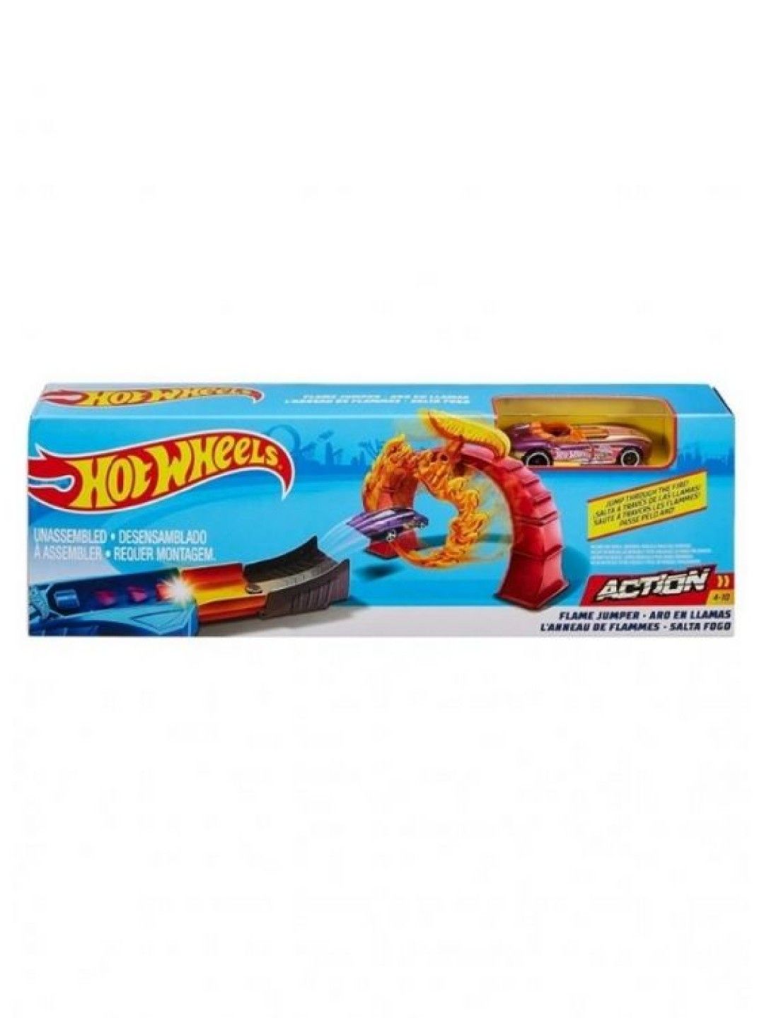 Hot Wheels Classic Stunt Set - Flame Jumper (No Color- Image 1)
