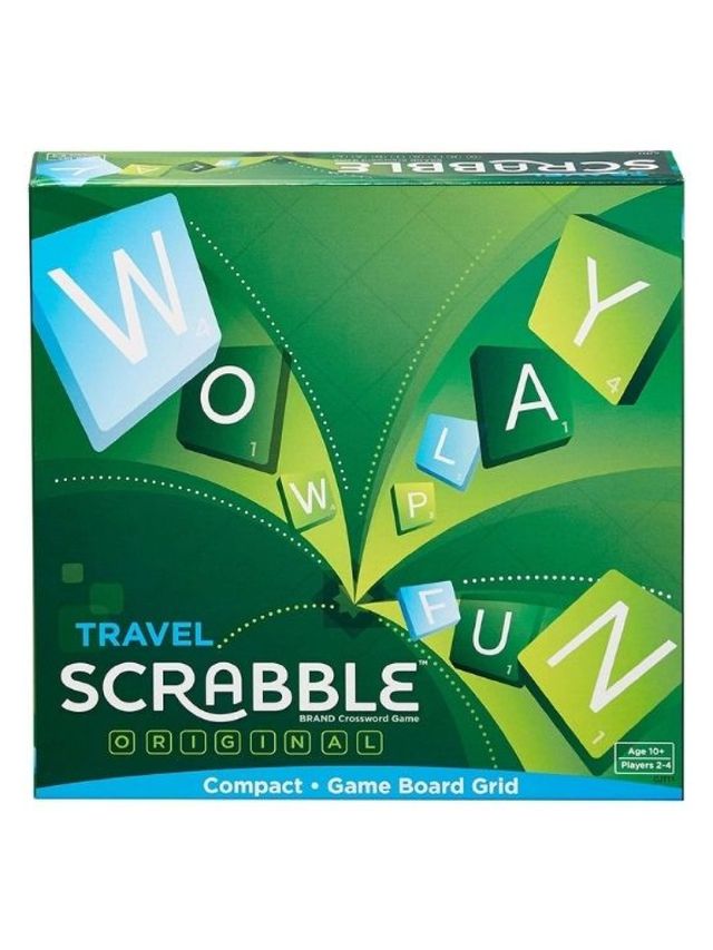 Mattel Games Travel Scrabble Board Game