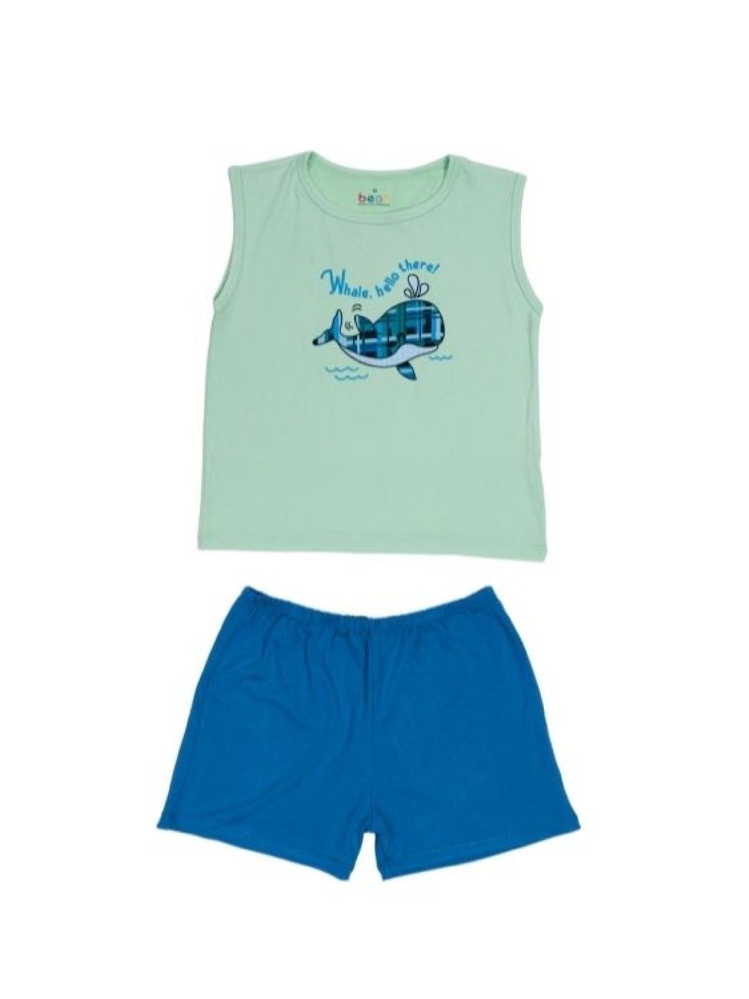 Seams 195 Whale, Hello There! Play Tank Top and Shorts Set