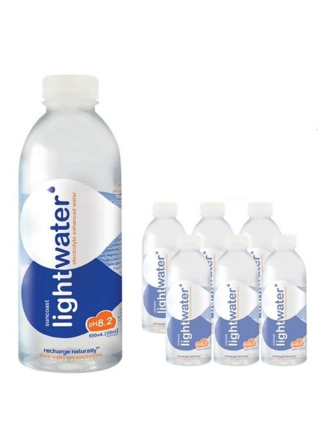 Lightwater Electrolyte Enhanced Water (650 ml) (Pack of 6)