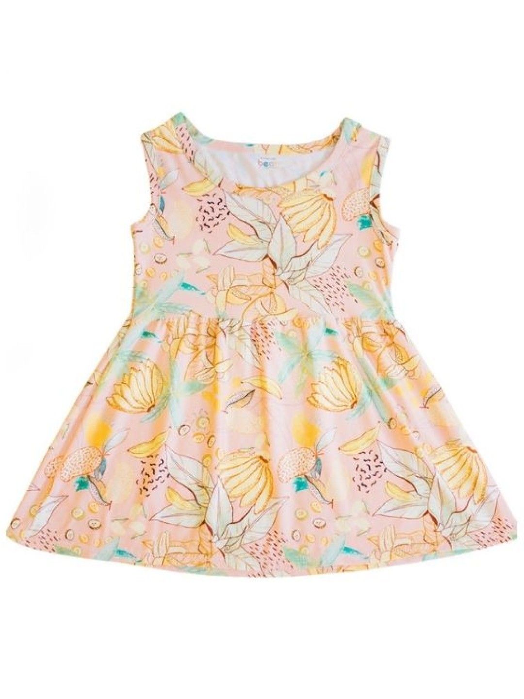 bean fashion Alessa Lanot Saging Swirl Play Sleeveless Dress (No Color- Image 1)