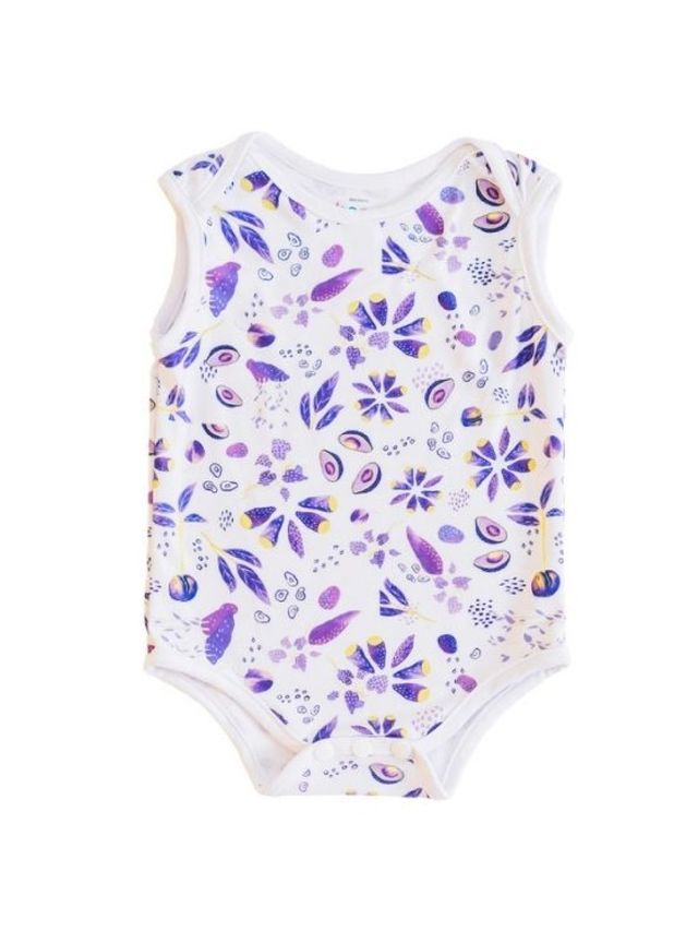 bean Alessa Lanot Ubecado Delight Play Sleeveless Onesie