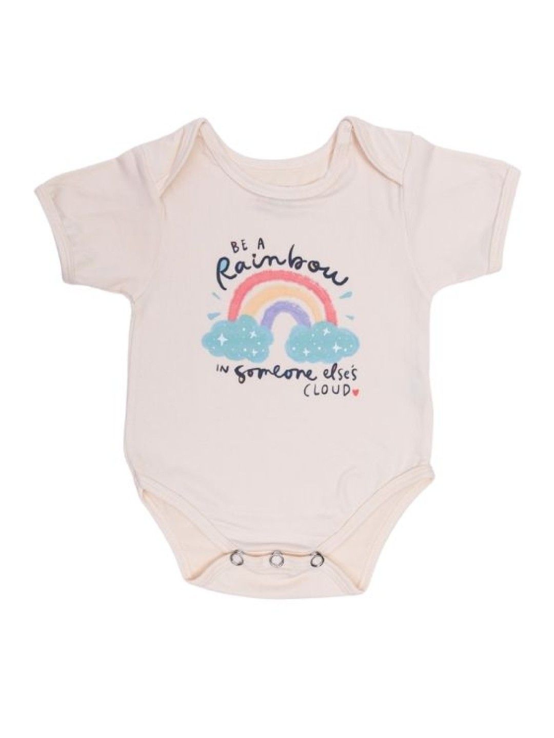 bean fashion Be a Rainbow in Someone Else's Cloud Play Onesie