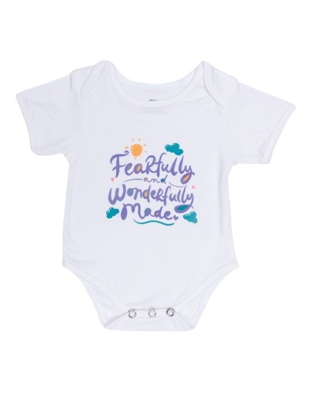 bean fashion Fearfully and Wonderfully Made Play Onesie