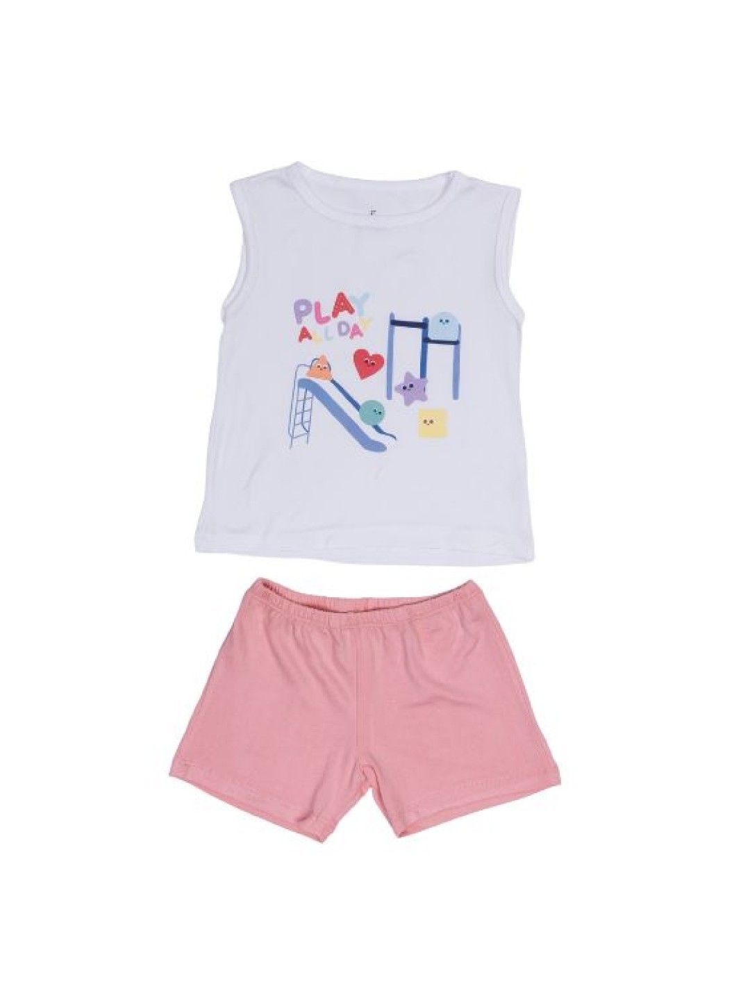 Seams 195 Play All Day Play Tank Top and Shorts Set