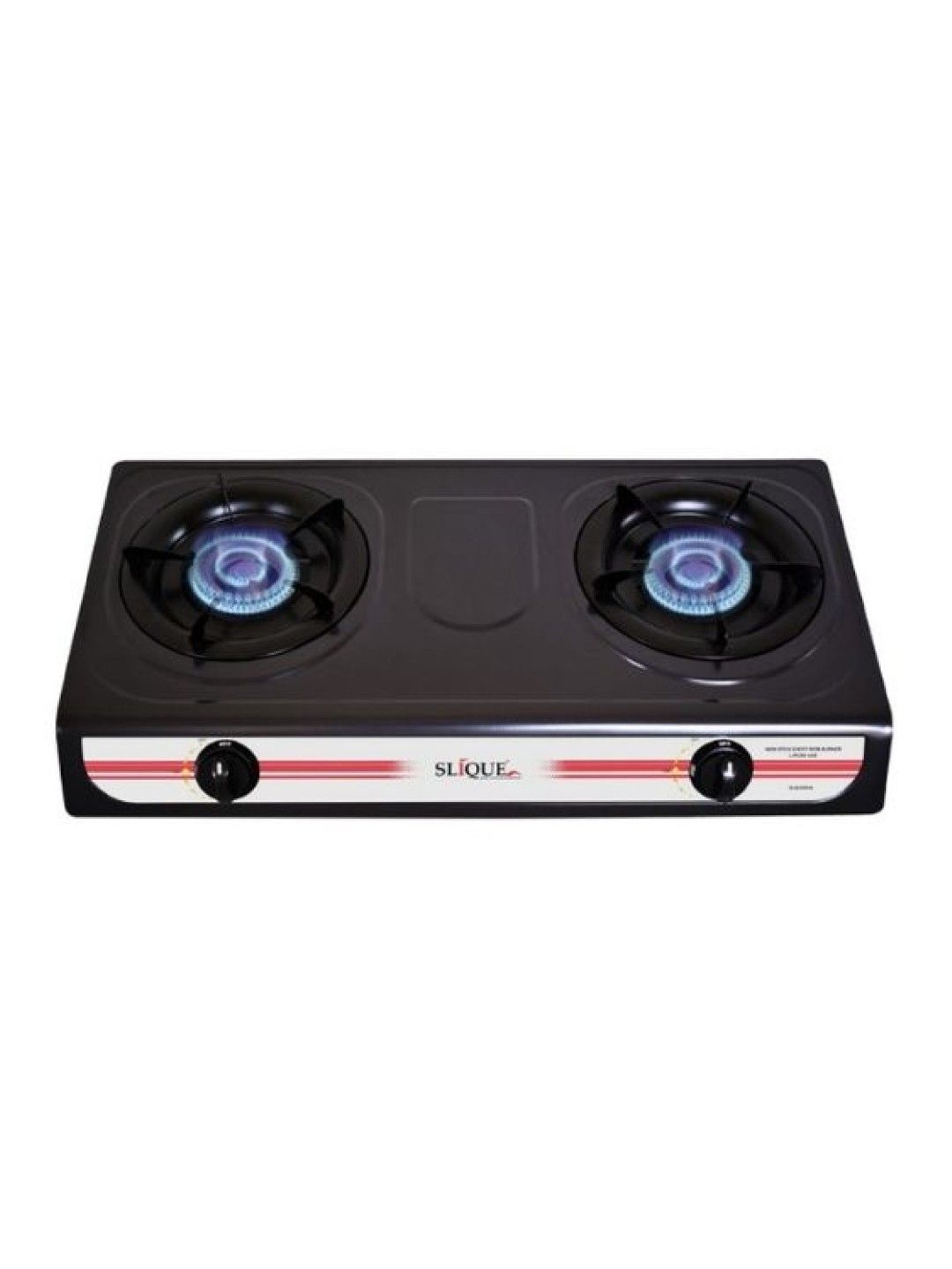 Sunbeams Lifestyle Slique Premium Non-Stick Gas Burner Auto Ignition Ignition (Double- Image 1)