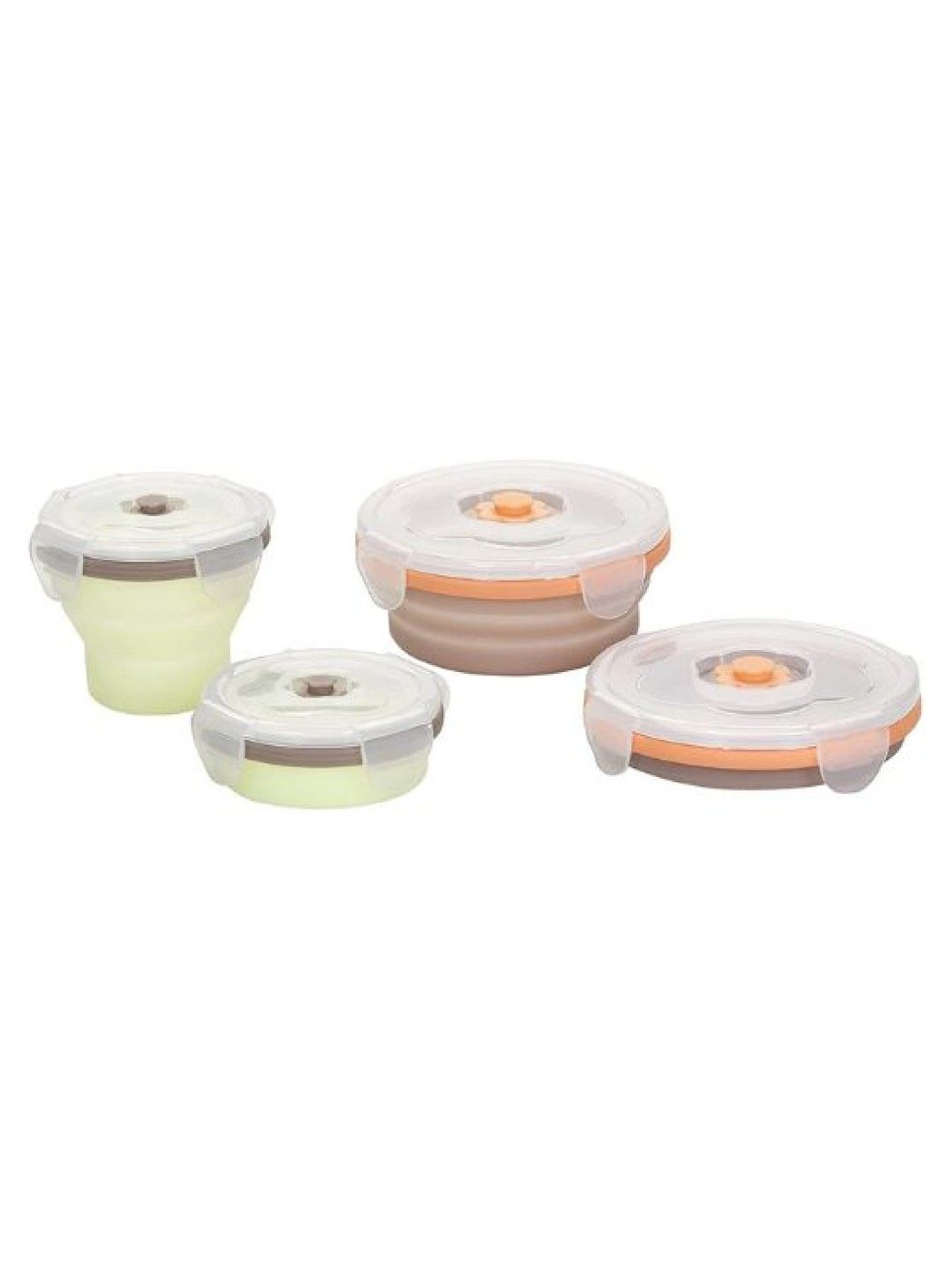 Babymoov Silicone Airtight Containers (Bundle of 4) (No Color- Image 1)