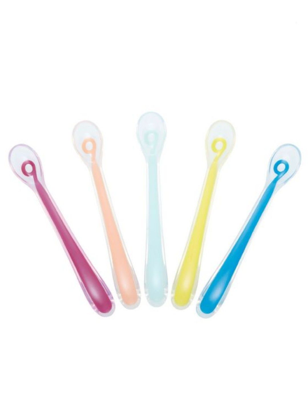 Babymoov 1st Age Silicone Spoon (Bundle of 5)