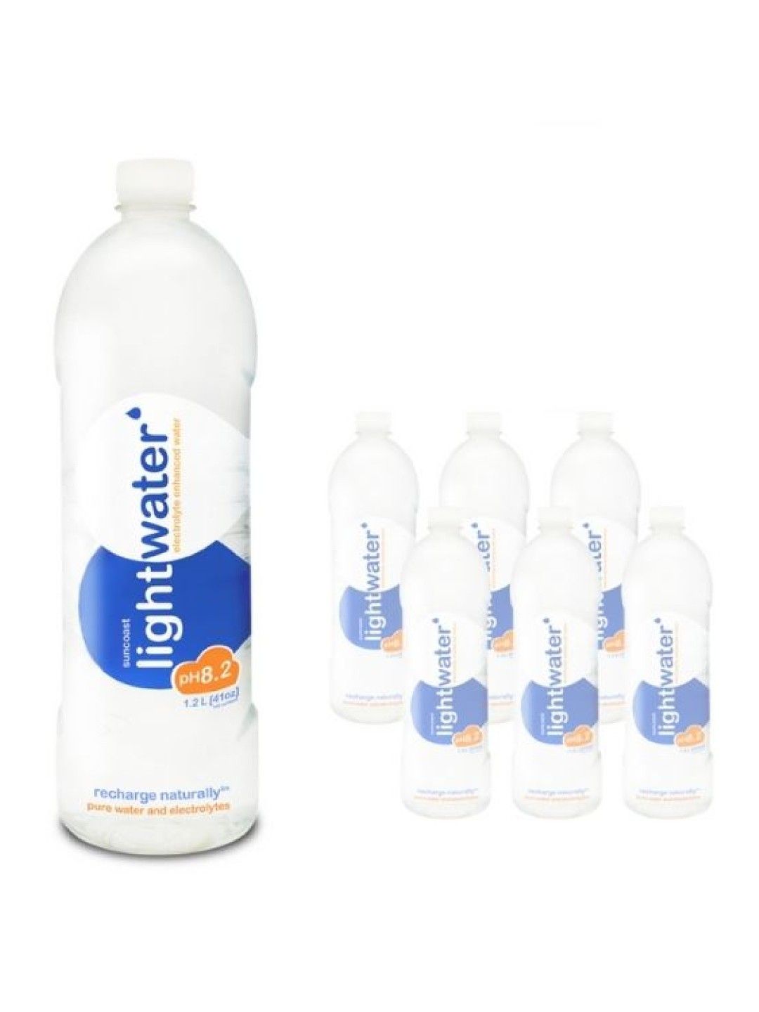 Lightwater Electrolyte Enhanced Water (1.2L, Pack of 6)