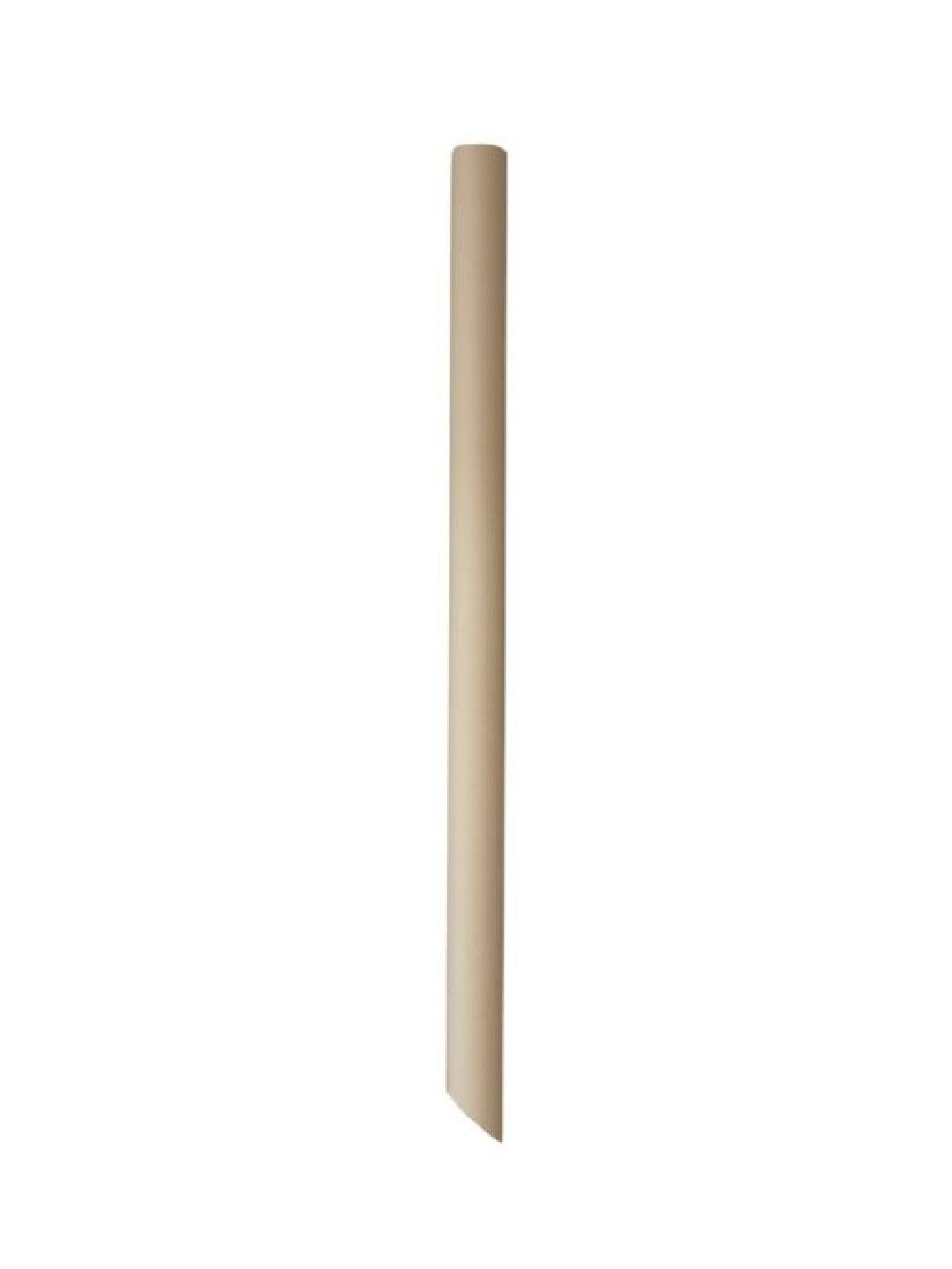 Econtainer Sugarcane Bagasse Angled Bottom Milk Tea Straw Compostable (210mm) - Pack of 100 (No Color- Image 1)